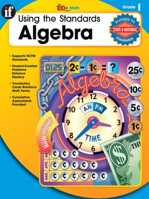 Using the Standards - Algebra, Grade 1 - ebook
